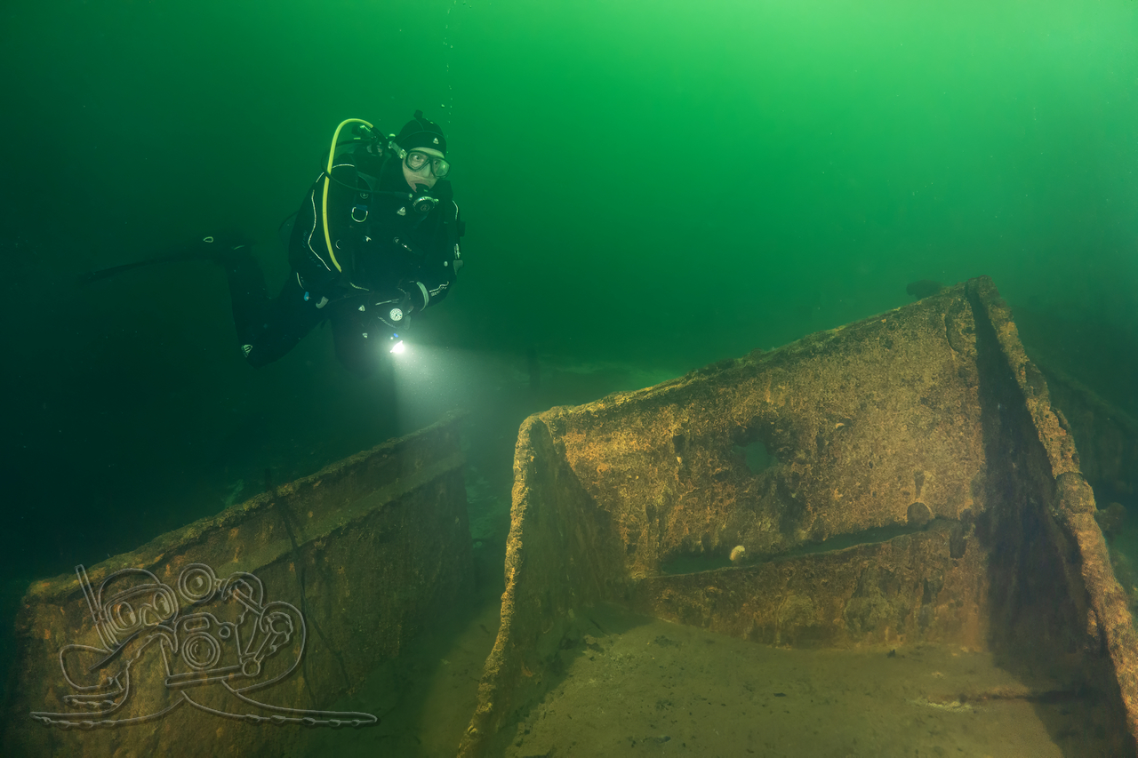 Im Flockenwirbel abgetaucht